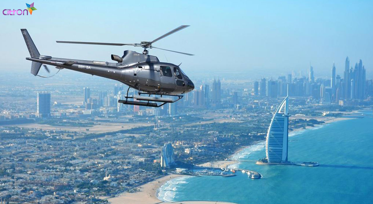 Dubai Helicopter Ride Citron Tours